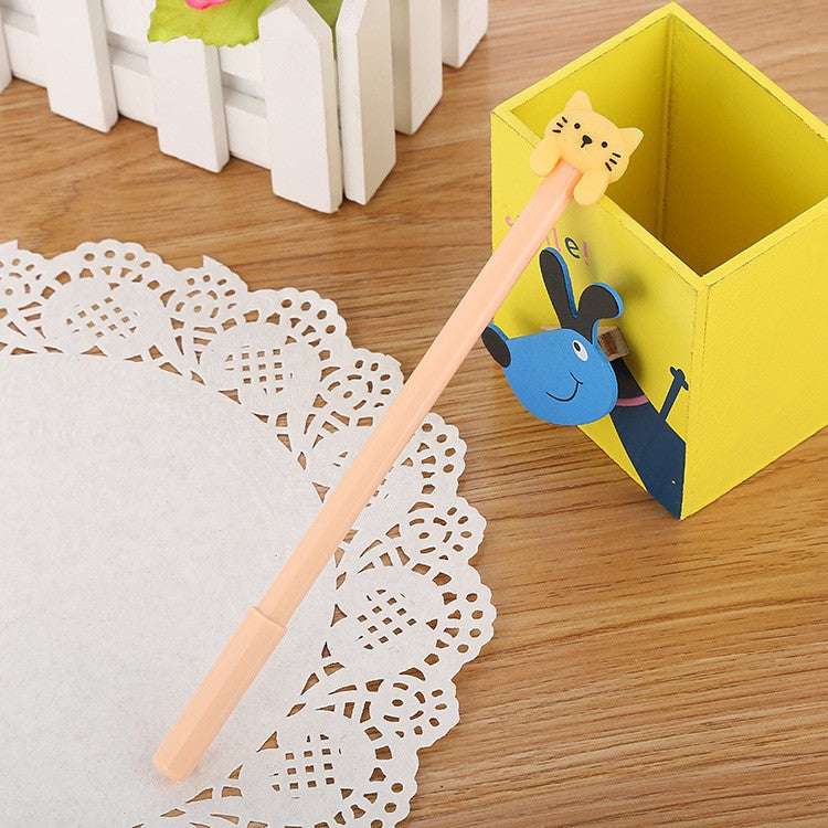 Bolígrafo Plástico Gato De Dibujos Animados al por mayor